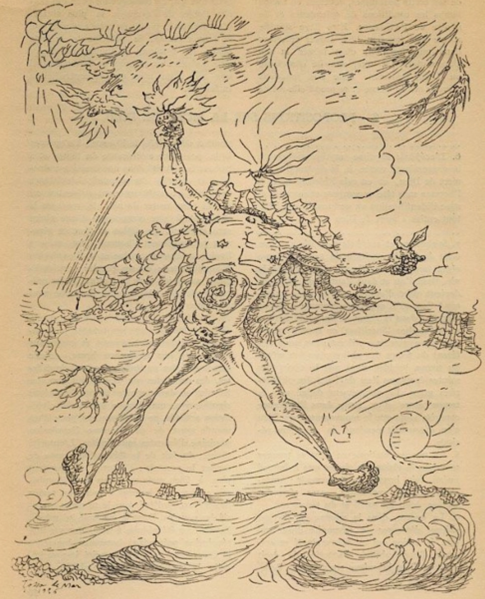 Illustration de la revue Bicéphale